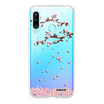 Evetane Coque Huawei P30 Lite/ P30 Lite XL 360 intégrale transparente Motif Chute De Fleurs Tendance