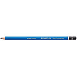 STAEDTLER Crayon Papier Mars Lumograph 100 Mine 2 mm Bleu 9B x 12