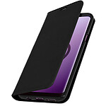 Avizar Etui Samsung Galaxy S9 Plus Housse Cuir Portefeuille Fonction Support - Noir