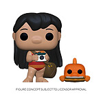 Lilo & Stitch - Figurine POP! Lilo w/Pudge 9 cm