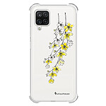 LaCoqueFrançaise Coque Samsung Galaxy A12 Silicone antichocs Solides coins renforcés  transparente Motif Fleurs Cerisiers