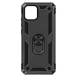 Avizar Coque pour Samsung Galaxy A03 Antichoc Bi-matière Bague Support Vidéo  noir