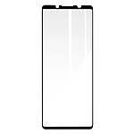 Avizar Verre Trempé pour Sony Xperia 5 IV Ultra-résistant Dureté 9H Anti-traces  Contour Noir