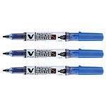 PILOT Marqueur tableau blanc V BOARD MASTER S Ultra Fine Bleu x 3