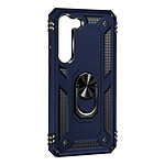 Avizar Coque pour Samsung Galaxy S23 Rigide Bague Support  Bleu nuit