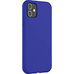 BigBen Connected Coque pour iPhone 12/12 Pro Rigide en Silicone Soft Touch Bleu