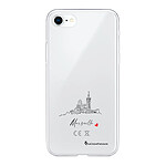 LaCoqueFrançaise Coque iPhone 7/8/ iPhone SE 2020 360 intégrale transparente Motif Marseille Notre Dame Tendance