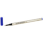 WATERMAN Recharge Rollerball Pointe Fine Bleu