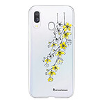 LaCoqueFrançaise Coque Samsung Galaxy A20e 360 intégrale transparente Motif Fleurs Cerisiers Tendance