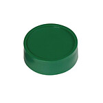 MAUL Lot de 10 Aimants ronds Ø 34 mm puiss. 2 kg Vert