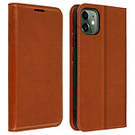 Avizar Étui iPhone 11 Folio Cuir Véritable Porte cartes Support Vidéo camel Avizar Étui iPhone 11 Folio Cuir Véritable Porte cartes Support Vidéo camel