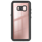 Avizar Coque pour Samsung Galaxy S8 Plus Housse étanche waterproof IP68 6m de profondeur Noir