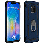 Avizar Coque pour Huawei Mate 20 Pro Bi matière Rigide Souple Bague Support Vidéo