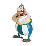 Asterix - Figurine Obelix tenant Idefix 8 cm