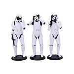 Original Stormtrooper - Pack 3 figurines Three Wise Stormtroopers 14 cm