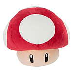 Super Mario - Peluche Mocchi-Mocchi Champignon 36 cm