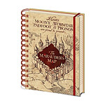 Harry Potter - Cahier à spirale A5 Marauders Map
