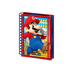Super Mario - Cahier à spirale A5 Wiro 3D Mario