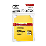 Ultimate Guard - 10 intercalaires pour cartes Card Dividers taille standard Jaune