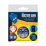 Doctor Who - Pack 5 badges Exterminate