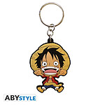 ONE PIECE - Porte-clés PVC Luffy SD