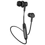 Avizar Écouteurs intra-auriculaires Bluetooth Magnétiques Télécommande et Micro Noir