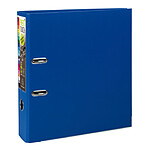 EXACOMPTA Classeur à levier Prem'Touch en polypropylène - Dos 80mm - A4 maxi - Bleu foncé