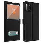 Avizar Housse pour Samsung Galaxy Note 10 Lite Protection Double Fenêtre Fonction Support
