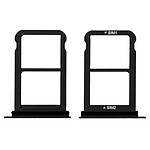 Avizar Tiroir double carte Nano SIM pour Huawei P20 Adaptateur remplacement
