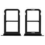 Avizar Tiroir double carte Nano SIM pour Huawei P20 Pro Adaptateur remplacement