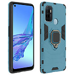 Avizar Coque pour Oppo A53 / A53s Hybride Antichoc Bague Métallique Support Vidéo