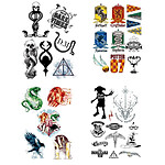 Harry Potter - Set 35 tatouages temporaires Harry Potter - Set 35 tatouages temporaires