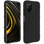Avizar Coque pour Xiaomi Poco M3/pour Xiaomi Redmi 9T Carreaux Relief Renforcé Anti-trace