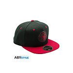 Game Of Thrones - Casquette snapback Noir & Rouge Targaryen