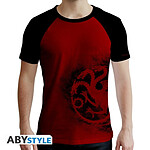 Game Of Thrones - T-shirt Targaryen rouge & noir
