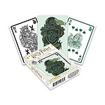 Harry Potter - Jeu de cartes à jouer Serpentard