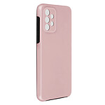Avizar Coque Samsung Galaxy A72 Protection Arrière Rigide et Avant Souple rose gold
