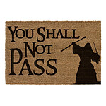 Le Seigneur des Anneaux - Paillasson You Shall Not Pass 60 x 40 cm Le Seigneur des Anneaux - Paillasson You Shall Not Pass 60 x 40 cm