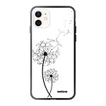 Evetane Coque iPhone 12 Mini Coque Soft Touch Glossy Pissenlit Design