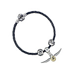 Harry Potter - Bracelet cuir pour breloques Slider Charm Quidditch