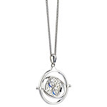 Harry Potter X Swarovski - Pendentif et collier Retourneur de Temps (argent sterling)