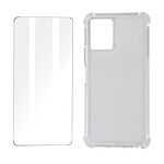 Avizar Pack Protection Vivo Y21, Y21s et Y33s Coque Souple et Verre Trempé