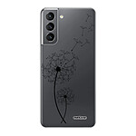 Evetane Coque Samsung Galaxy S21 5G 360 intégrale transparente Motif Pissenlit Tendance .