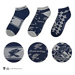 Harry Potter - Pack 3 paires de socquettes Ravenclaw Harry Potter - Pack 3 paires de socquettes Ravenclaw