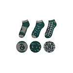 Harry Potter - Pack 3 paires de socquettes Slytherin