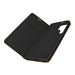 Forcell Étui Samsung S22 Ultra Porte-carte Support Vidéo Forcell Luna Book Gold Noir