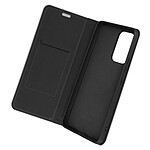 Forcell Étui Samsung A53 5G Carbone Porte-carte Support Forcell Luna Book Carbon Noir