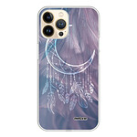Evetane Coque iPhone 13 Pro 360 intégrale transparente Motif Lune Attrape Rêve Tendance .