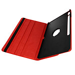 Avizar Housse Samsung Galaxy Tab S7 FE Clapet Support Rotatif 360° Rouge