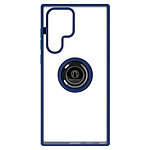 Avizar Coque pour Samsung Galaxy S22 Ultra Bi-matière Bague Métallique Support Vidéo